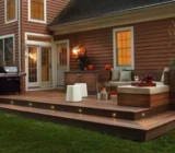 Open terrace glued home: 3 essential aspects