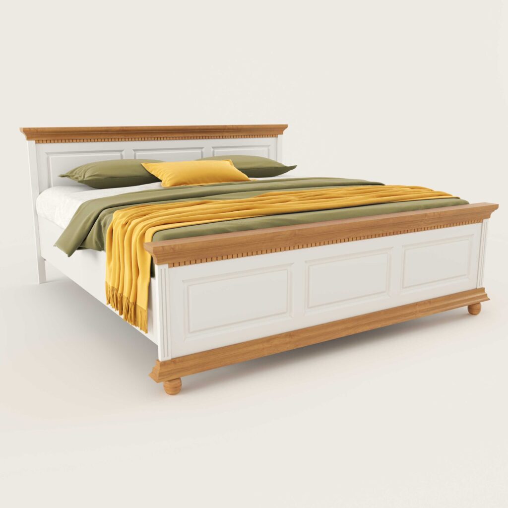 Pat Luxus White/Nature solid wood