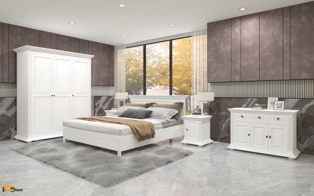 Adele bedroom in solid wood - Choose a solid wood bed