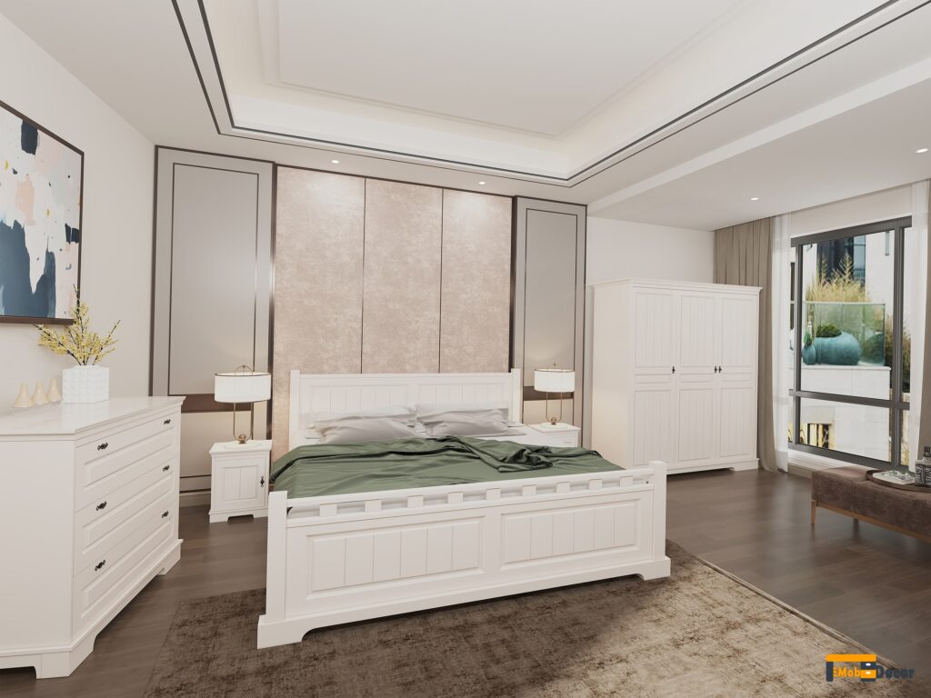 Cristiana bedroom in solid wood